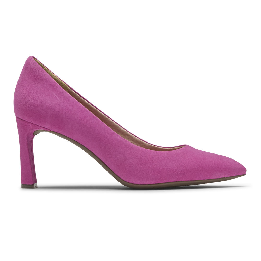 Rockport Hæler Sko Dame Rosa - Total Motion Sheehan - OTQV40651